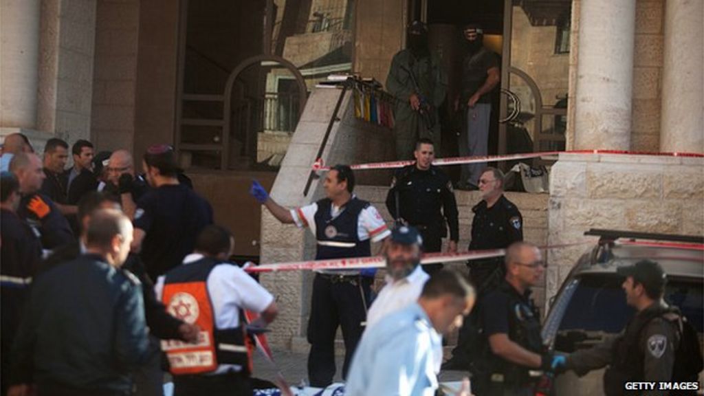 Palestinians kill four in Jerusalem synagogue attack