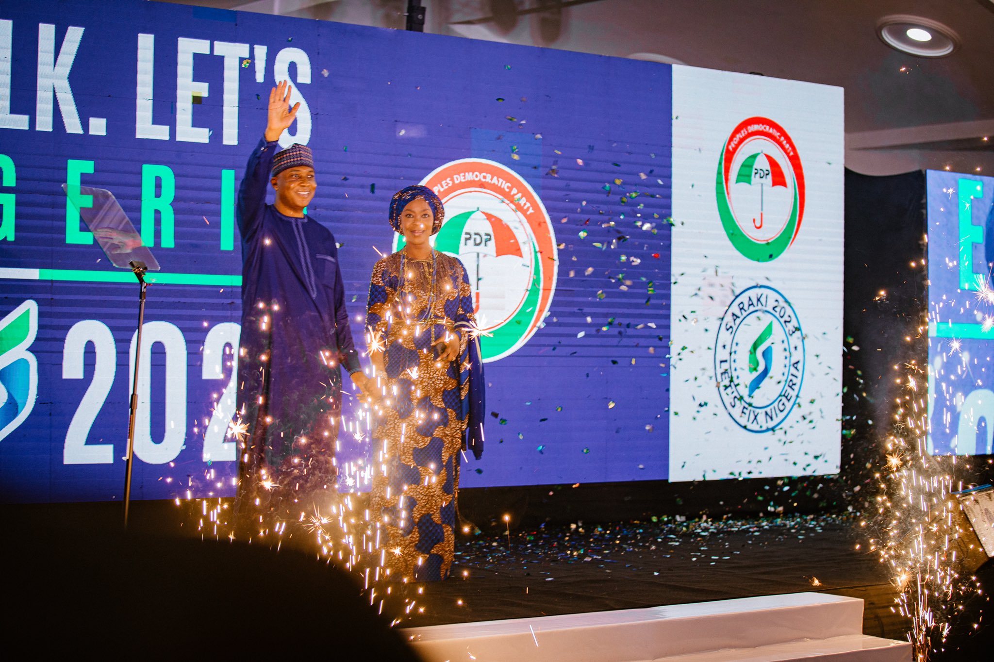 2023 Presidency: Over 1,500 PDP Delegates Pack Venue As Saraki Reels Out Promises