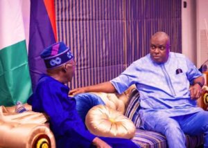 Tinubu Receives In Audience ex-Gov James Ibori [Photos]